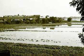 Kožušany-Tážaly - povodeň červenec 1997